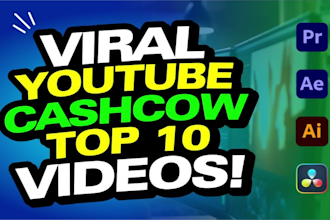 be your youtube cashcow video editor and content creator
