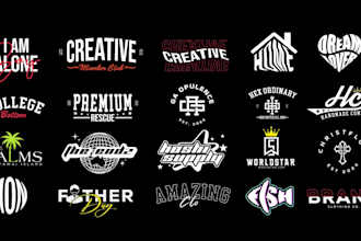 make urban streetwear clothing brand logo designer