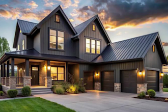 do exterior home design rendering, architectural 3d modeling, and visualization