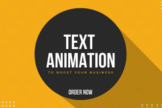 create a video text animation kinetic typography titles after effects