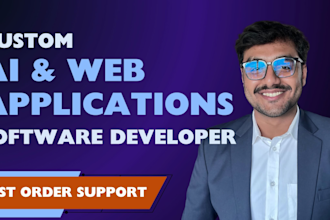 build ai websites, saas developer, and full stack web applications in mern