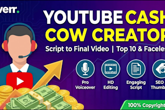 produce youtube cash cow videos to earn passive income