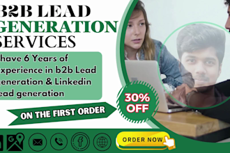 provide qualified b2b lead generation and linkedin lead generation