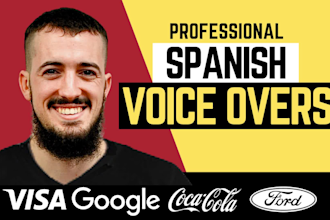 record professional spanish voice overs