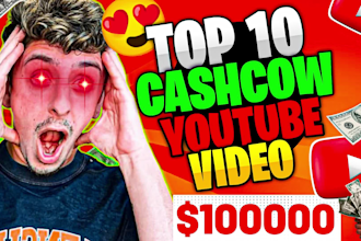 create cash cow videos, top 10 videos, cash cow channel, faceless cash cow