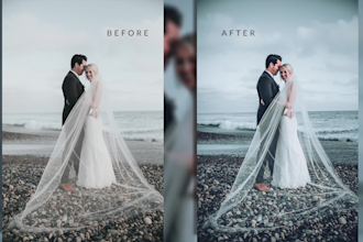 retouch, enhance and color grade your photos using photoshop