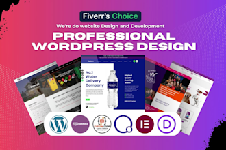 develop wordpress website, ecommerce store, custom website