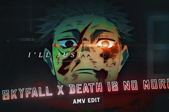 do professional anime edit and amv for youtube