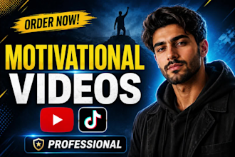 create high retention cinematic motivational videos for youtube