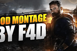 edit valorant or cod montage with music sync, vfx and more
