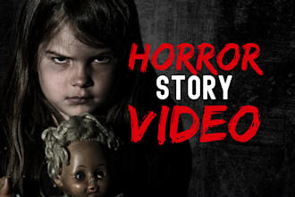 create scary stories and horror story video for youtube
