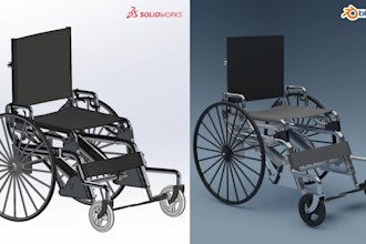 create your solidworks or blender project