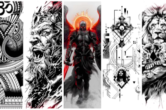 create custom tattoo design for you