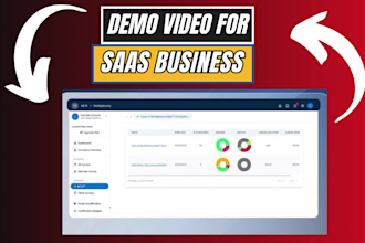 create custom 2d animated saas explainer and saas product video