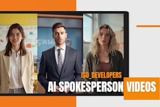 craft custom ai spokesperson videos with lifelike avatars