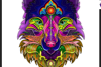 color your coloring page and send you a video