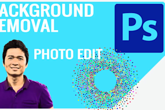 do photoshop editing background remove cropping and resize