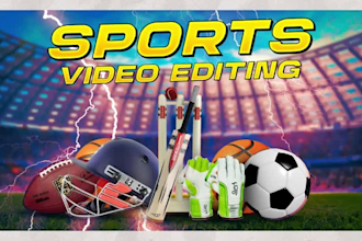 edit sports highlights or compilation youtube video of football,nba,NFL,gym,MMA