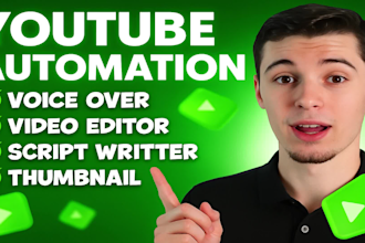professionally edit faceless cash cow and documentary style youtube videos