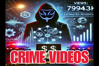 do crime, horror and documentary video editing