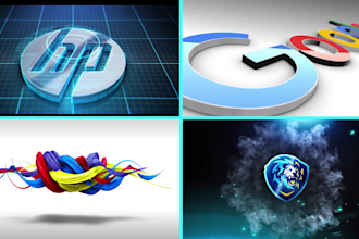 do business or commercial 3d logo animation video professionally