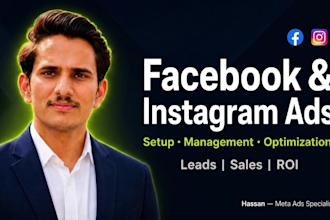 drive leads and sales with facebook ads campaign, instagram ads, meta ads