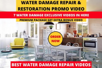 make water and fire damage repair or restoration explainer video
