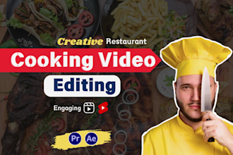 edit food video, recipe editing, cooking videos, restaurant reels