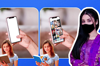 do screen replacement and motion tracking for your video