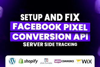 setup facebook pixel conversion API server side tracking for ecommerce