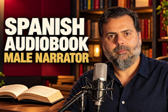 professional spanish audiobook narration