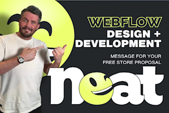 create a responsive webflow website