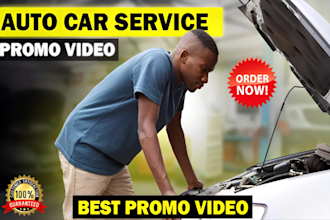 do car towing, car repair, auto body shop service promo video