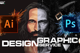 provide any graphic design services for visual impact