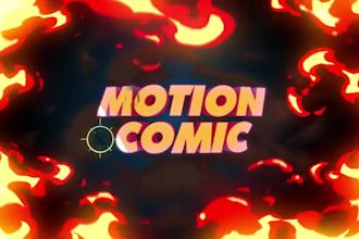 do cinematic motion for your comic