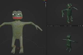 cc5 skeletal setup,rig3d for livestream,3d nfts ik fk,vrchat,glb,vrm avatar, wd