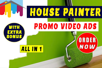 do painting contractor video or house painter video ads