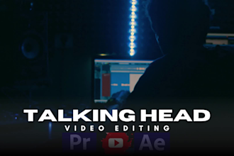do talking head video editing in a creative way