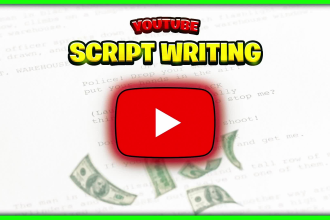 research and write a youtube video script professionally