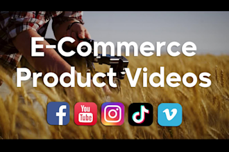 create high quality amazon and ecommerce product videos to boost your sale