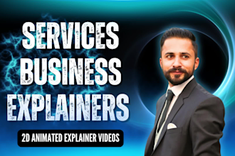 create 2d animated explainer video for service based business