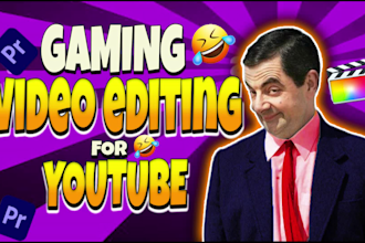 do funny gaming video editing for youtube