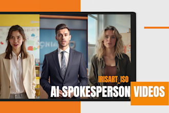 craft ultra realistic ai spokesperson video in 24 hours