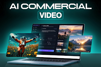 create an ai video and an ai commercial video using google veo 3