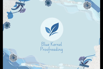 proofread english articles and blog posts