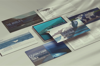 design impactful powerpoint presentations, pitch decks, and templates