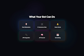develop a custom telegram bot with python for your needs