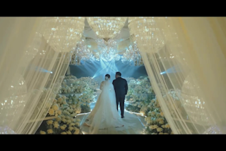 edit cinematic wedding video with emotional storytelling
