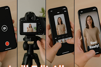 create a reels and shorts video for your insta and youtube