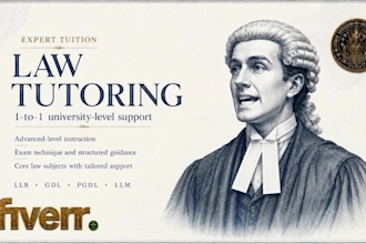 provide law tutoring and be your online law tutor UK
